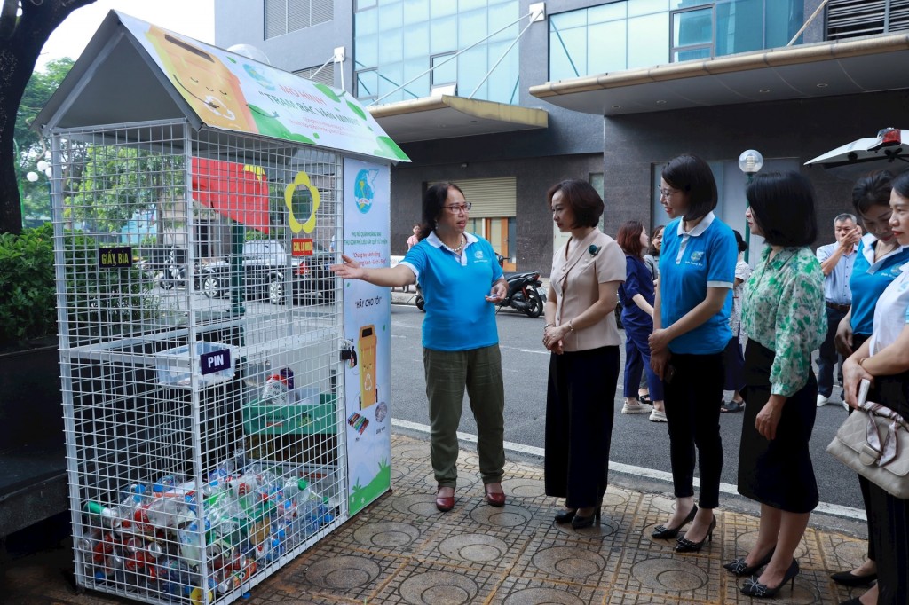 Nhiều mô hình, cách làm hay trong phân loại và xử lý rác thải Nhiều mô hình, cách làm hay trong phân loại và xử lý rác thải