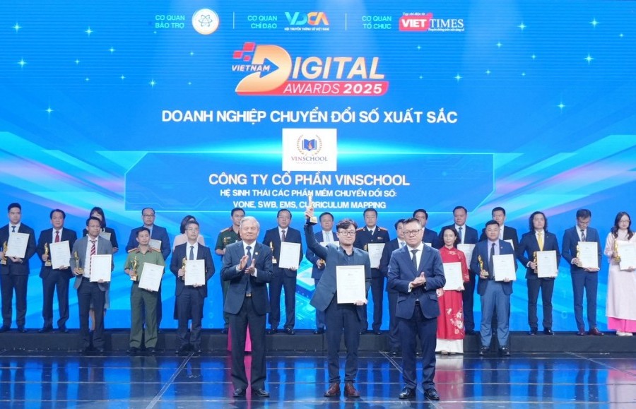 4 giải pháp công nghệ giúp Vinschool đạt giải “Doanh nghiệp chuyển đổi số xuất sắc 2025”