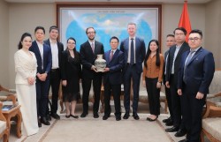 Phó Thủ tướng Hồ Đức Phớc tiếp lãnh đạo Tập đoàn Tether