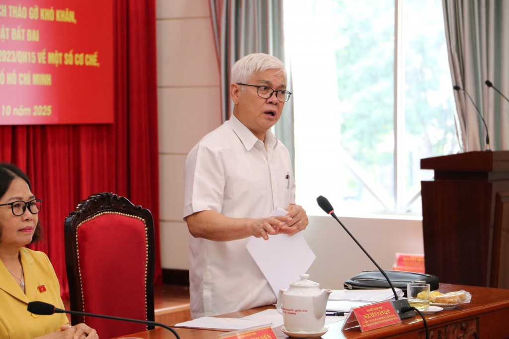  Trưởng đoàn Đại biểu Quốc hội TP Hồ Chí Minh Nguyễn Văn Lợi 