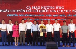 Cà Mau khẳng định quyết tâm chuyển đổi số toàn diện