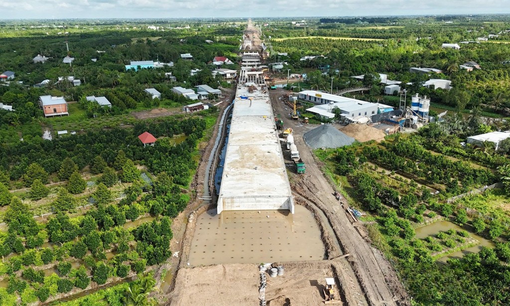 Đồng Tháp đẩy nhanh tiến độ cao tốc Cao Lãnh – An Hữu