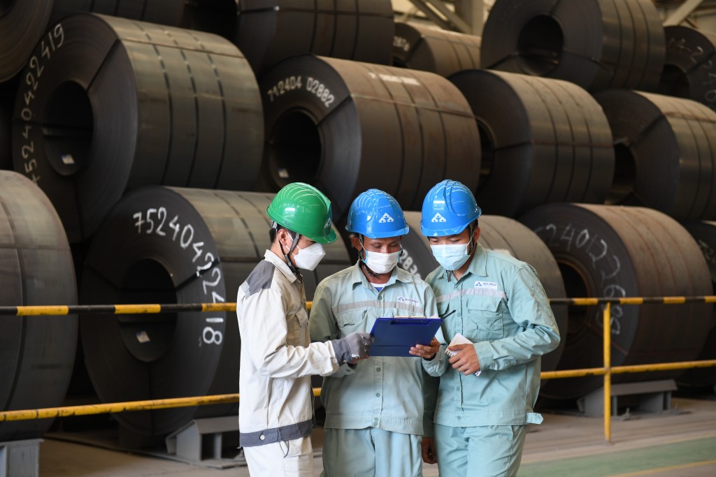 Thép Hòa Phát đã xuất khẩu đến 30 quốc gia và vùng lãnh thổ như: Mỹ, Nhật Bản, Canada, Úc, Bỉ, Singapore, Hong Kong, Hàn Quốc…