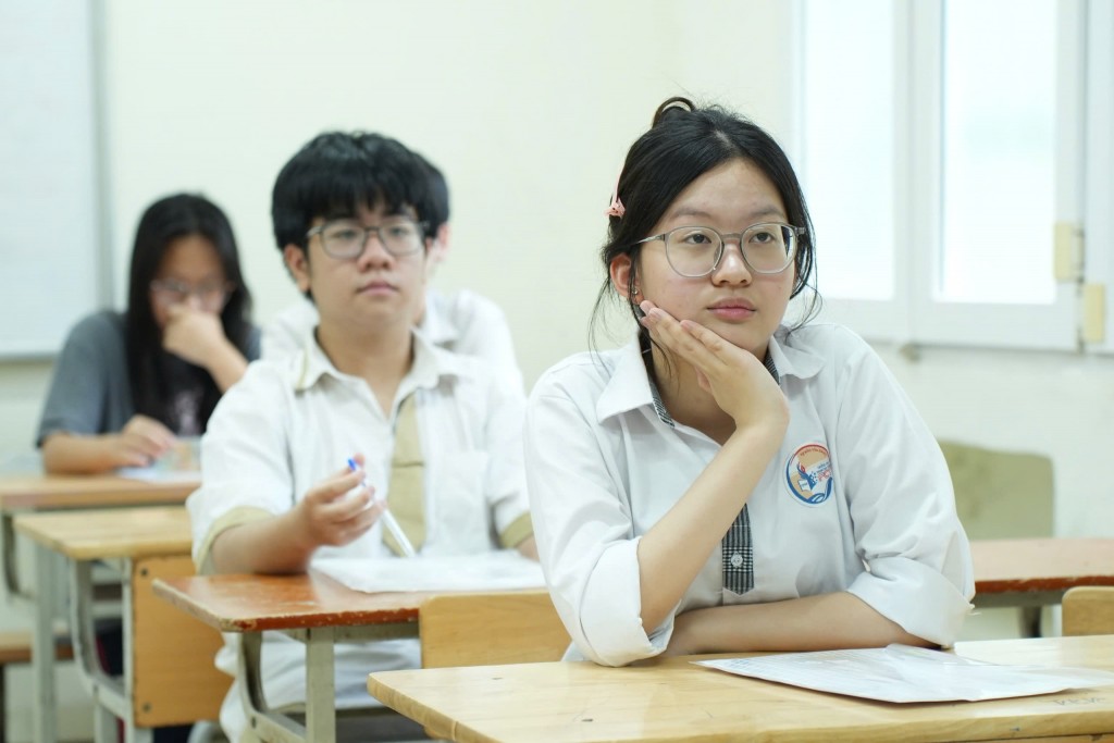Học sinh Hà Nội tham dự kỳ thi tuyển sinh vào lớp 10 năm học 2025 - 2026