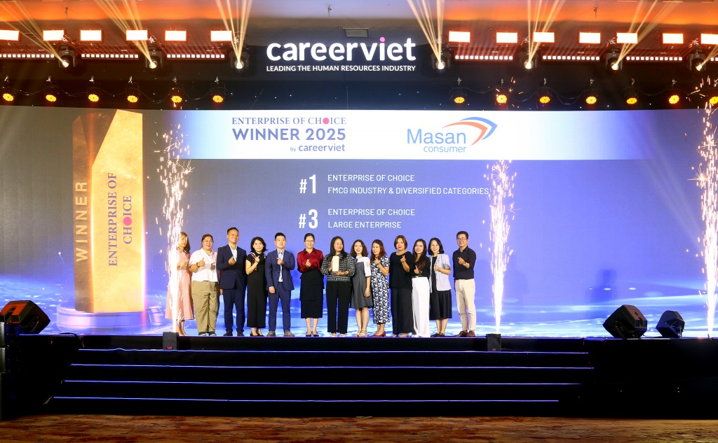 Doanh nghiệp được vinh danh tốp 100 “Doanh nghiệp yêu thích 2025 – Enterprise of Choice” do người lao động bình chọn