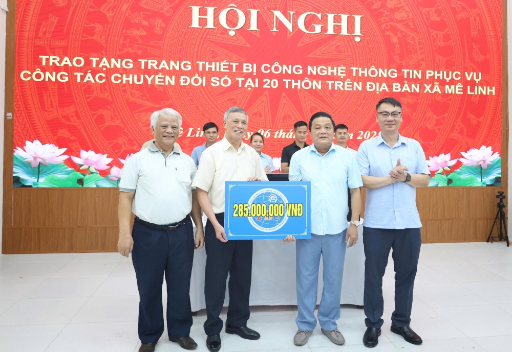 Sức vươn mạnh mẽ của xã Mê Linh