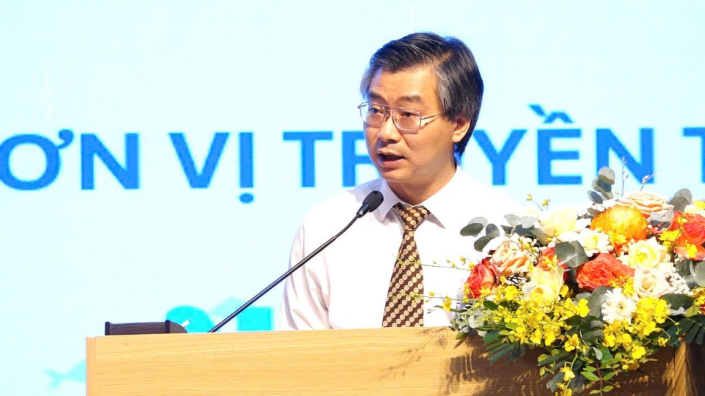 TS. Nguyễn Công Tiệp phát biểu tại Hội thảo