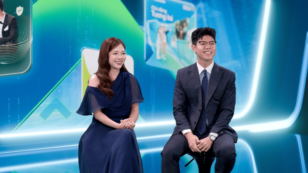 Ảnh 4 - Cặp đôi Gia đình Truyền hình chia sẻ tại sự kiện Chủ Động Tương Lai của BIDV MetLife