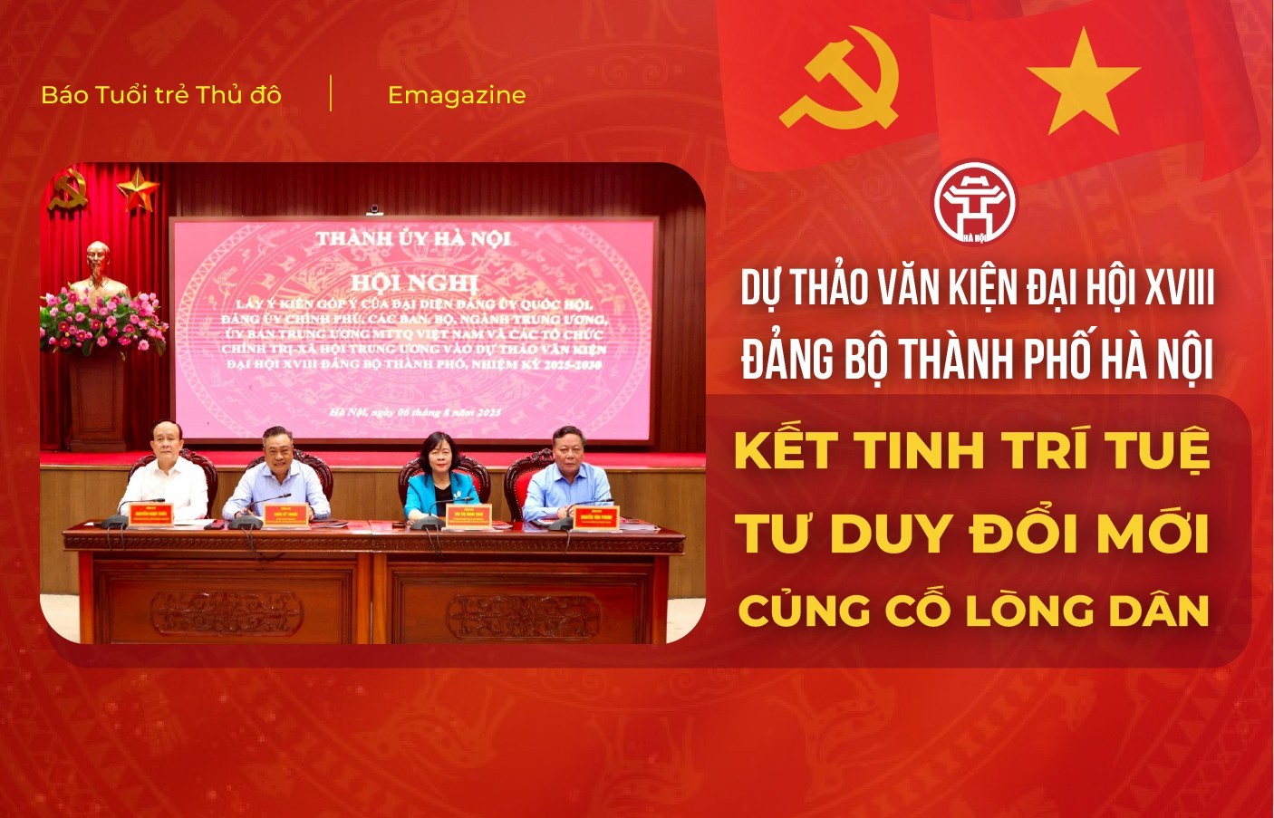 Kết tinh trí tuệ, tư duy đổi mới, củng cố lòng dân