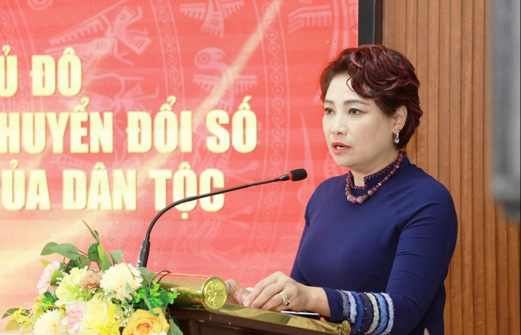 Phụ nữ Thủ đô tiên phong trong xây dựng Đảng và chính quyền số