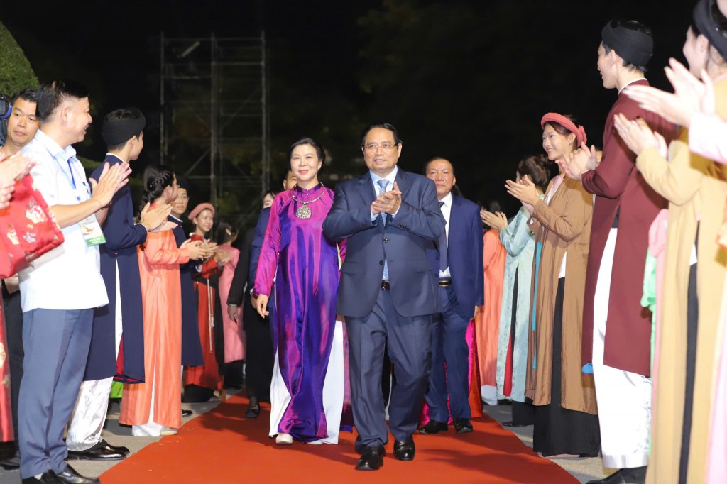 Thủ tướng Chính phủ Phạm Minh Chính dự Lễ hội Văn hóa Thế giới tại Hà Nội lần thứ nhất