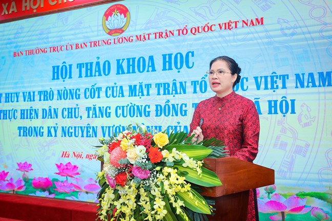 Phát huy sức mạnh đại đoàn kết và vai trò MTTQ Việt Nam trong kỷ nguyên vươn mình của dân tộc