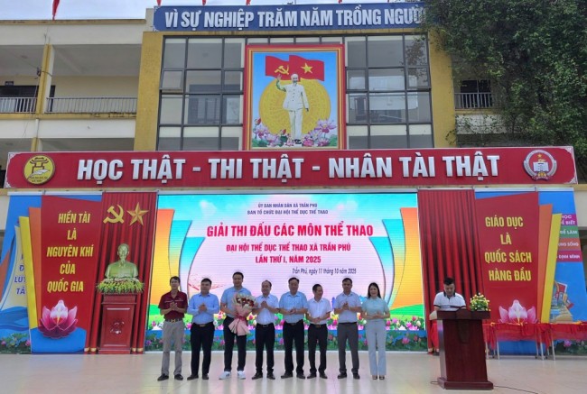 Rộn ràng Ngày hội thể thao trên quê hương Trần Phú