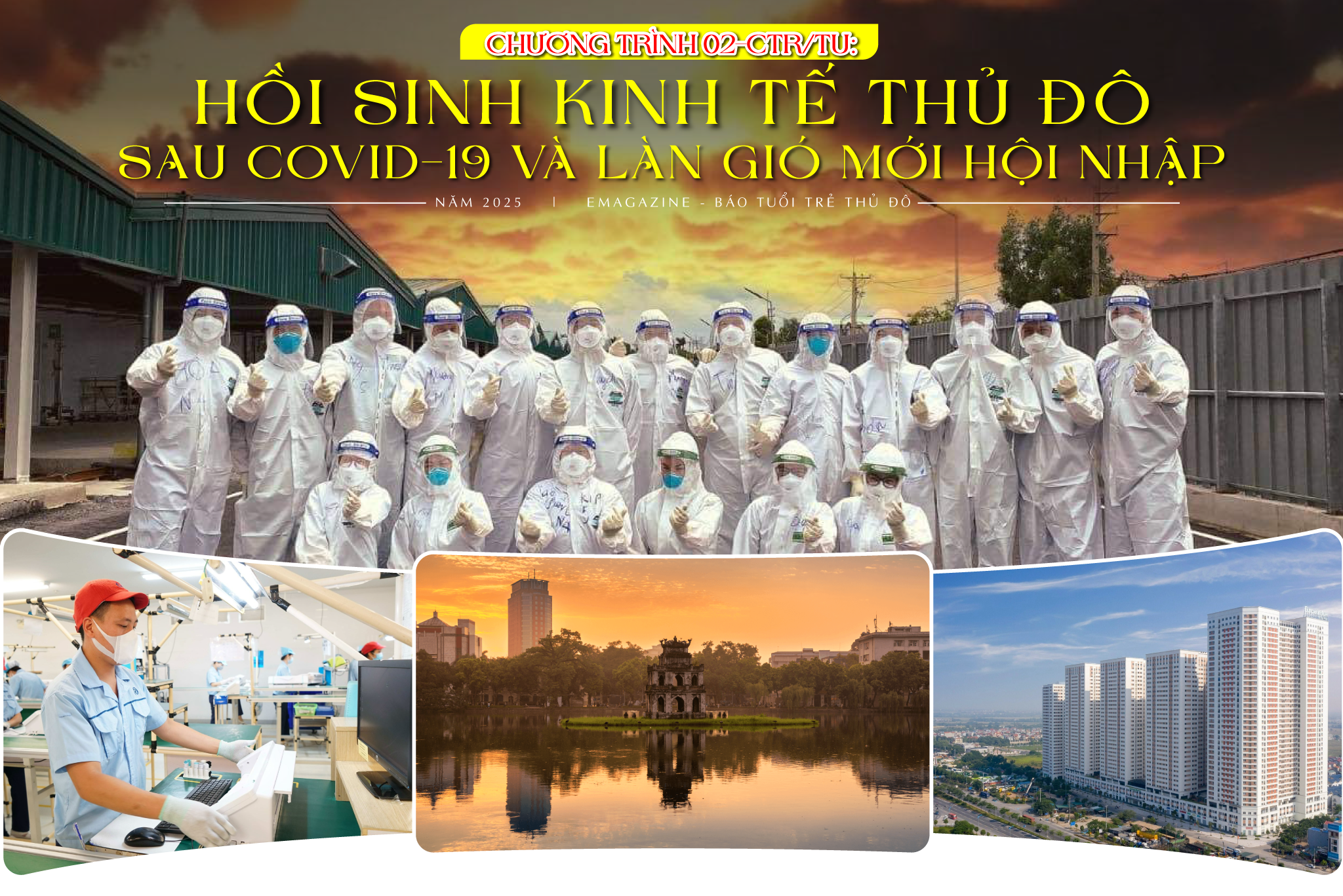 Hồi sinh kinh tế Thủ đô sau bão COVID-19 và Làn gió mới hội