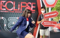 Fanbooth “Em Xinh” rực rỡ, náo nhiệt đổ bộ đường đua F1 Mỹ Đình