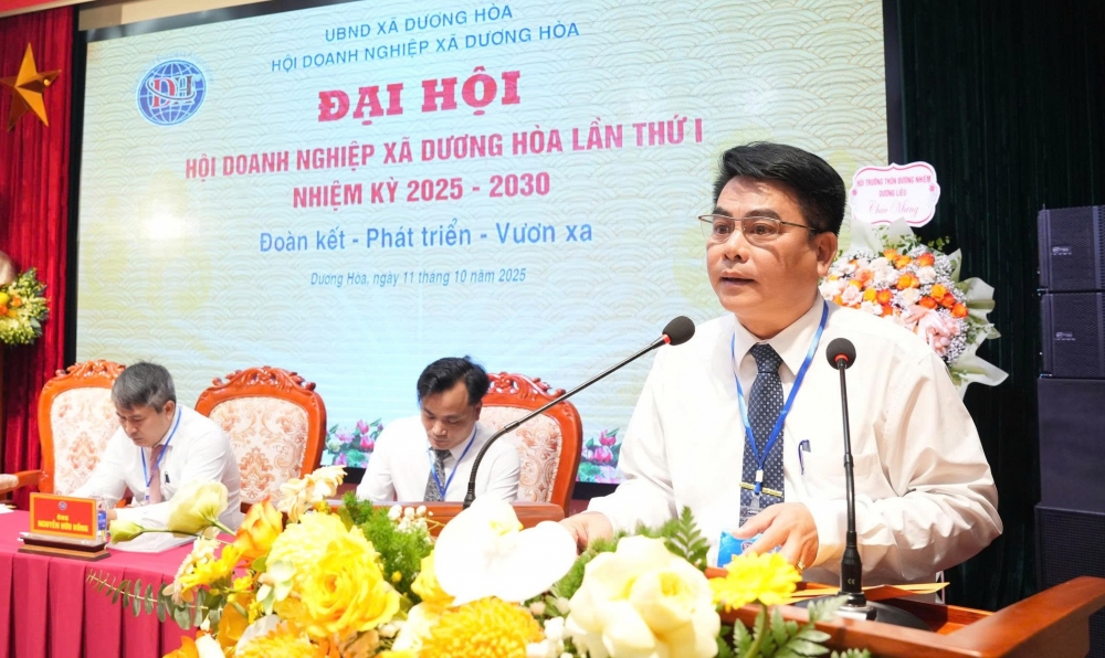 Hội Doanh nghiệp xã Dương Hòa: Tiên phong - Đoàn kết - Phát triển - Vươn xa