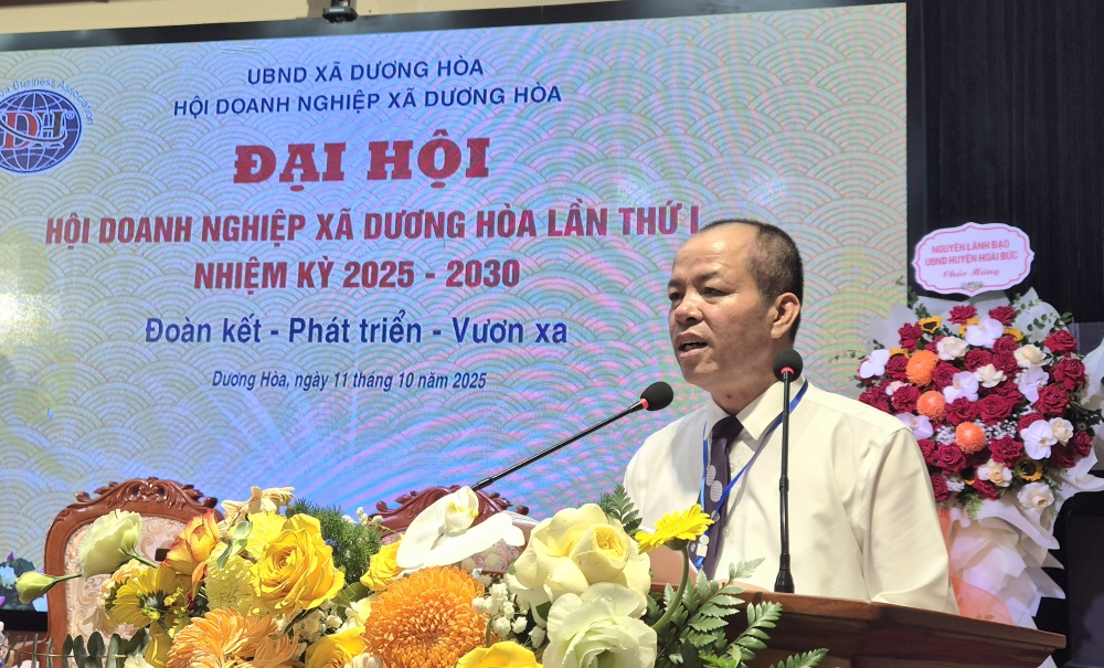 Hội Doanh nghiệp xã Dương Hòa: Tiên phong - Đoàn kết - Phát triển - Vươn xa