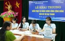 Người dân được thực hiện thủ tục hành chính ngay tại chung cư