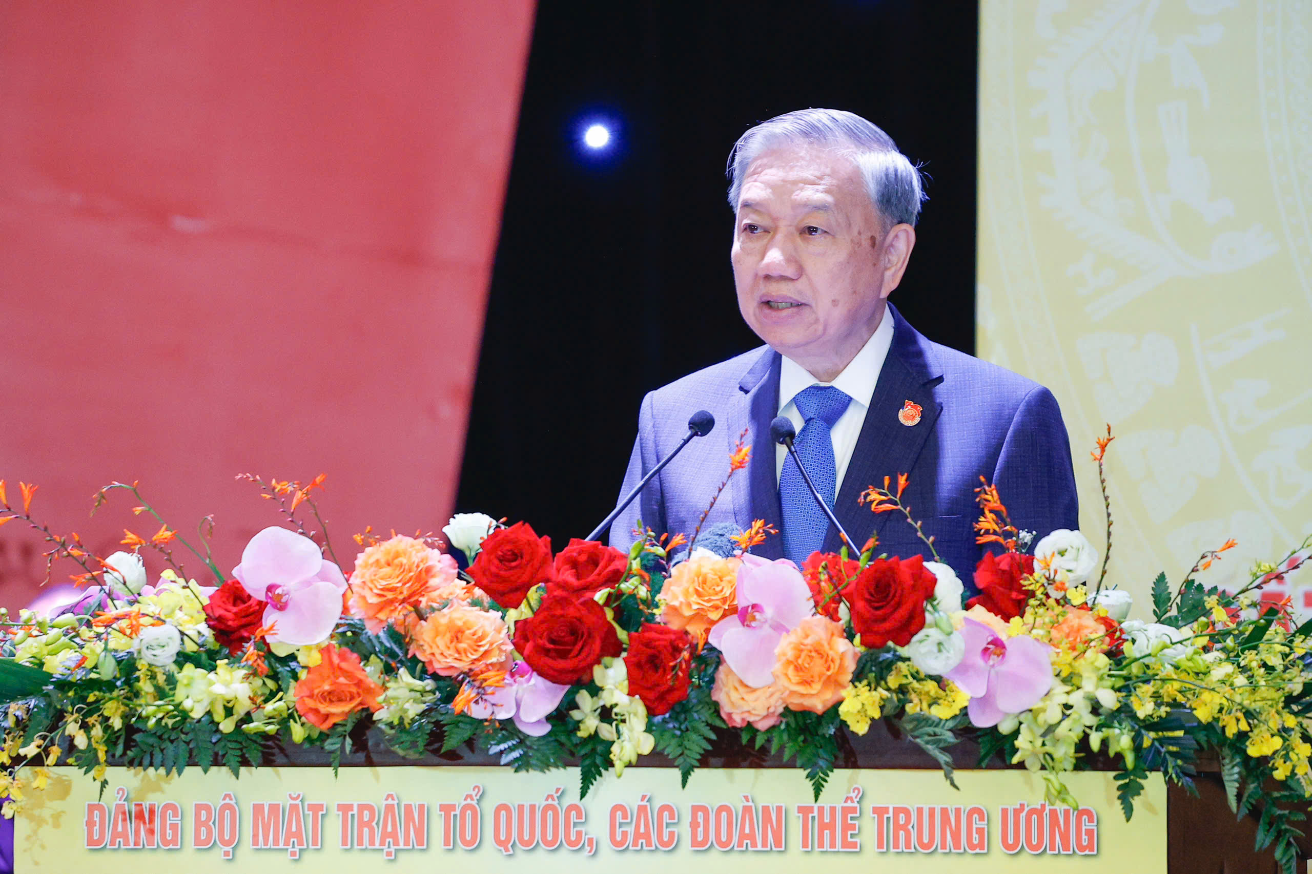 Tổng Bí thư Tô Lâm phát biểu chỉ đạo tại Đại hội