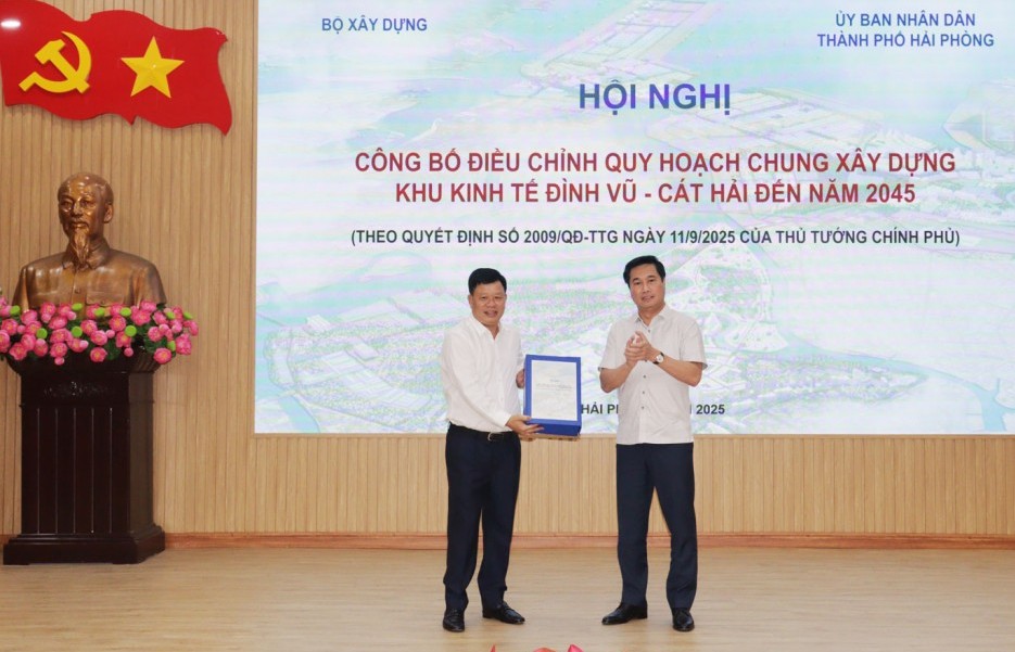 Phê duyệt quy hoạch mới Khu kinh tế Đình Vũ - Cát Hải