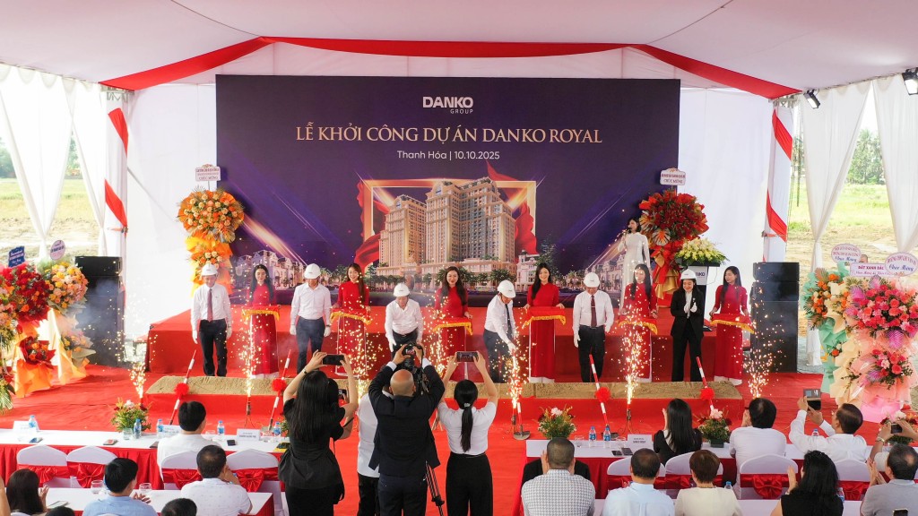 Danko Royal đã chính thức khởi công vào sáng 10/10/2025