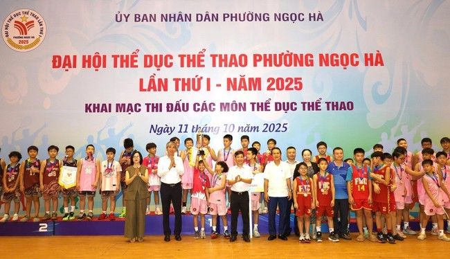 Khai mạc Đại hội TDTT phường Ngọc Hà Khai mạc Đại hội TDTT phường Ngọc Hà