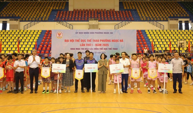 Khai mạc Đại hội TDTT phường Ngọc Hà Khai mạc Đại hội TDTT phường Ngọc Hà