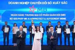 MB nhận giải thưởng Chuyển đổi số Việt Nam 2025
