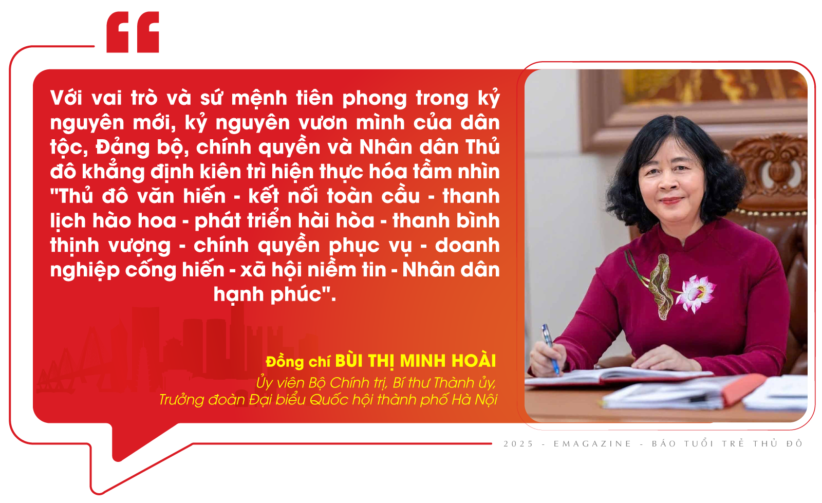 Tiên phong, đột phá trong kỷ nguyên mới, phát triển Thủ đô Hà Nội