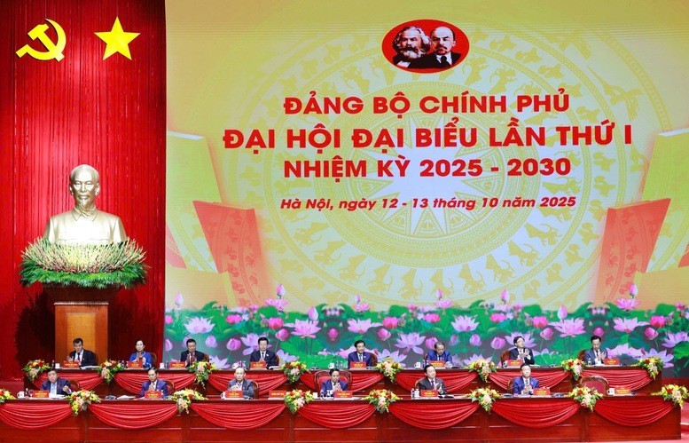 Khai mạc Đại hội đại biểu Đảng bộ Chính phủ lần thứ I