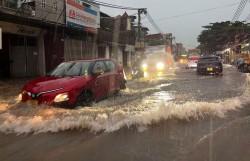 Mưa lớn có thể gây ngập úng tại các vùng trũng, thấp