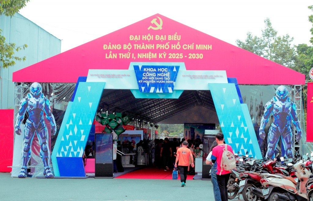 Những sản phẩm công nghệ cao chào mừng Đại hội Đảng bộ TP Hồ Chí Minh
