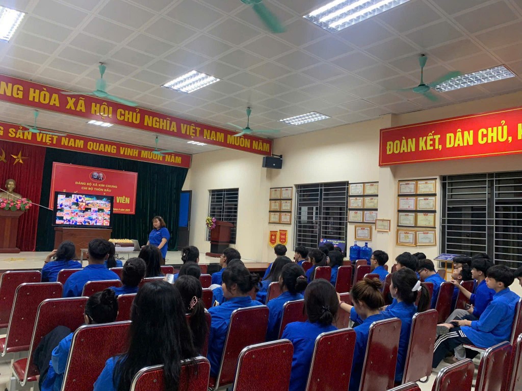 Tăng cường tập huấn, phát triển lực lượng thanh niên Tăng cường tập huấn, phát triển lực lượng thanh niên