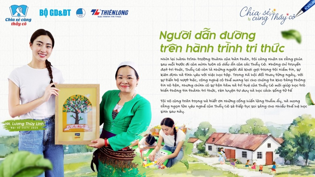 Lương Thùy Linh, Lê Bống lan tỏa hành trình “Triệu trái tim tri ân