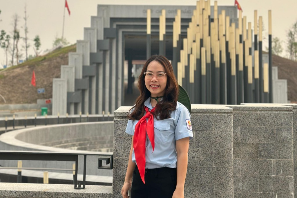 Bí thư Đoàn phường Hai Bà Trưng Võ Thị Mai Anh