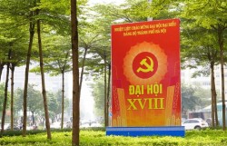 Thủ đô khoác áo mới, hướng về Đại hội XVIII Đảng bộ TP Hà Nội