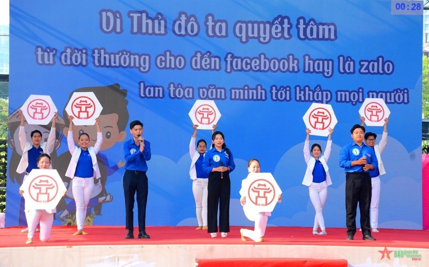 Hội thi Tuyên truyền quy tắc ứng xử 