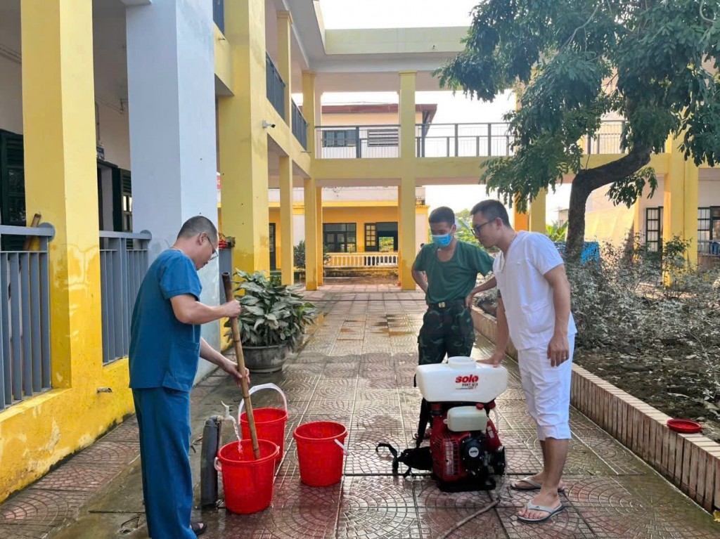 Chủ động phòng dịch bệnh sau mưa lũ, bảo vệ sức khỏe cộng đồng