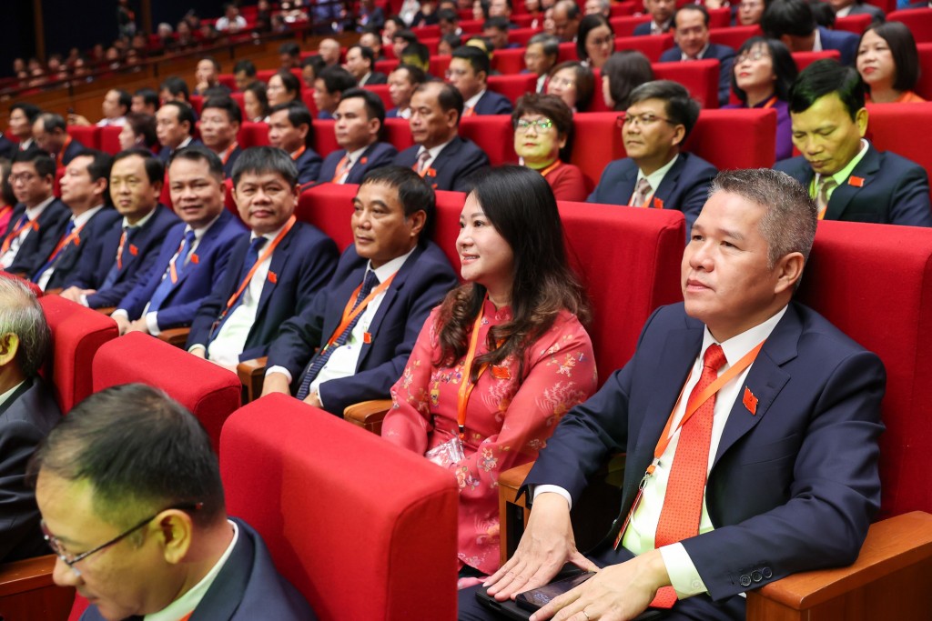 Các đại biểu tham dự Đại hội - Ảnh: VGP/Nhật Bắc Các đại biểu tham dự Đại hội - Ảnh: VGP/Nhật Bắc