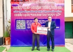 Vedan Việt Nam ủng hộ 1 tỷ đồng cùng bà con khắc phục hậu quả bão lũ