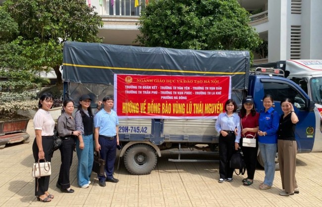 Hành trình yêu thương từ trường Tiểu học Trần Phú