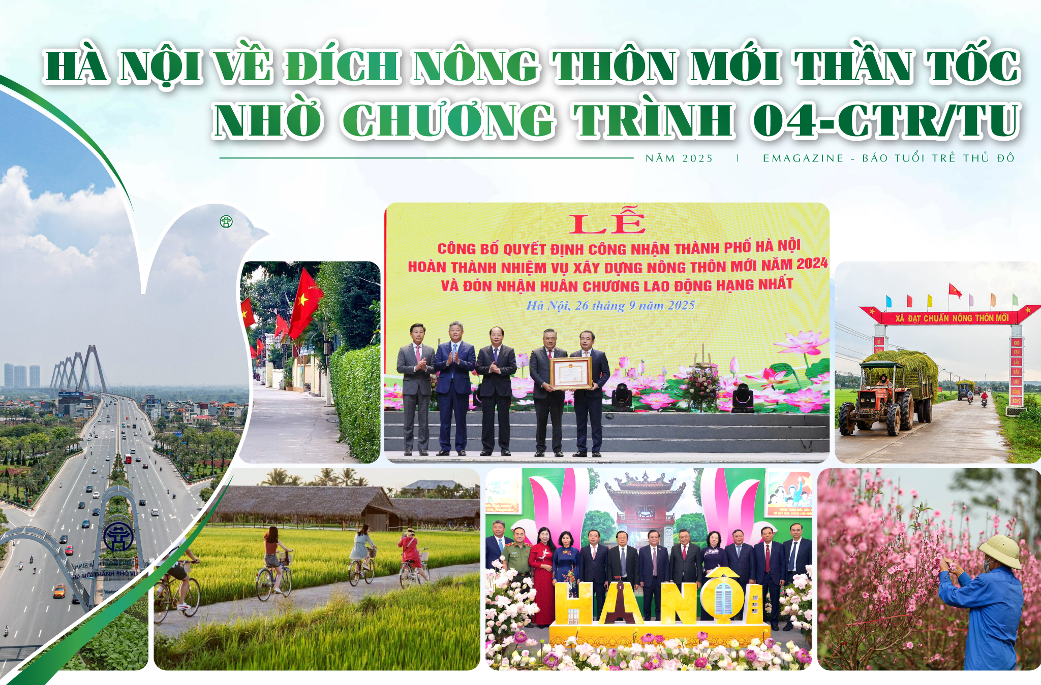 Hà Nội về đích Nông thôn mới thần tốc nhờ Chương trình 04-CTr/TU
