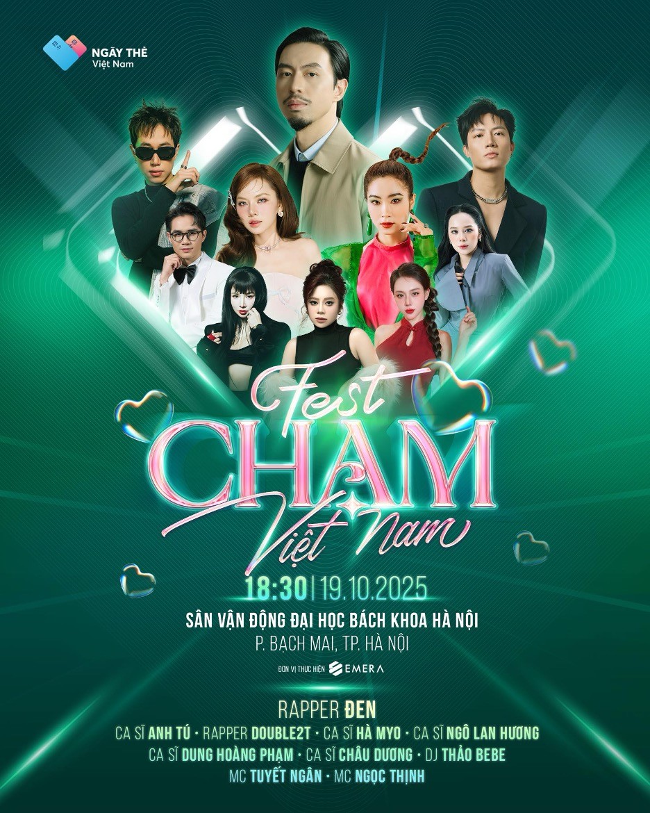 NAPAS tặng vé miễn phí đêm nhạc Chạm Việt Nam tại Sóng Festival