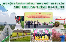 Hà Nội về đích Nông thôn mới thần tốc nhờ Chương trình 04-CTr/TU