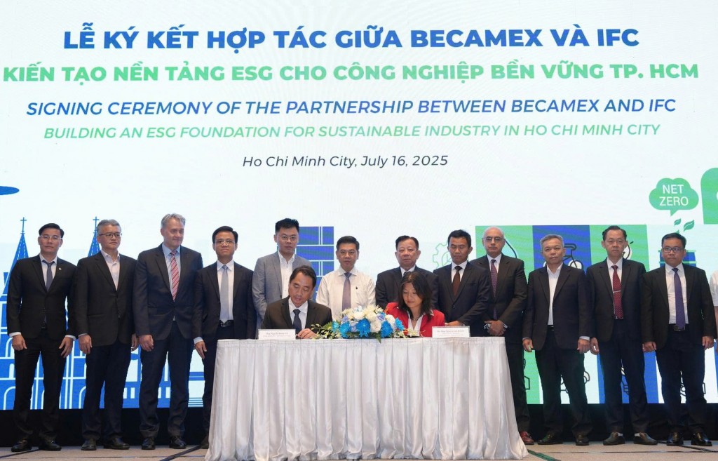 Tập đoàn Becamex hợp tác cùng IFC triển khai mô hình KCN sinh thái hướng đến tương lai xanh
