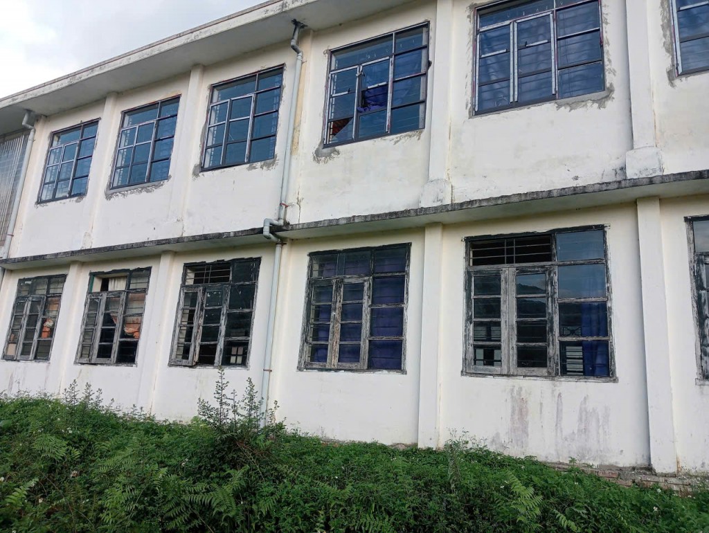 Hiện trạng Trường THCS Bát Mọt sau bão