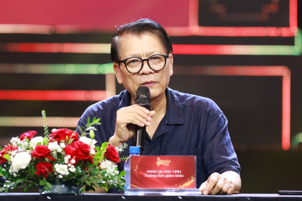 NSND Quang Vinh - Chủ tịch Hội Âm nhạc Hà Nội, Trưởng Ban Giám khảo chia sẻ về tiêu chí chấm thi