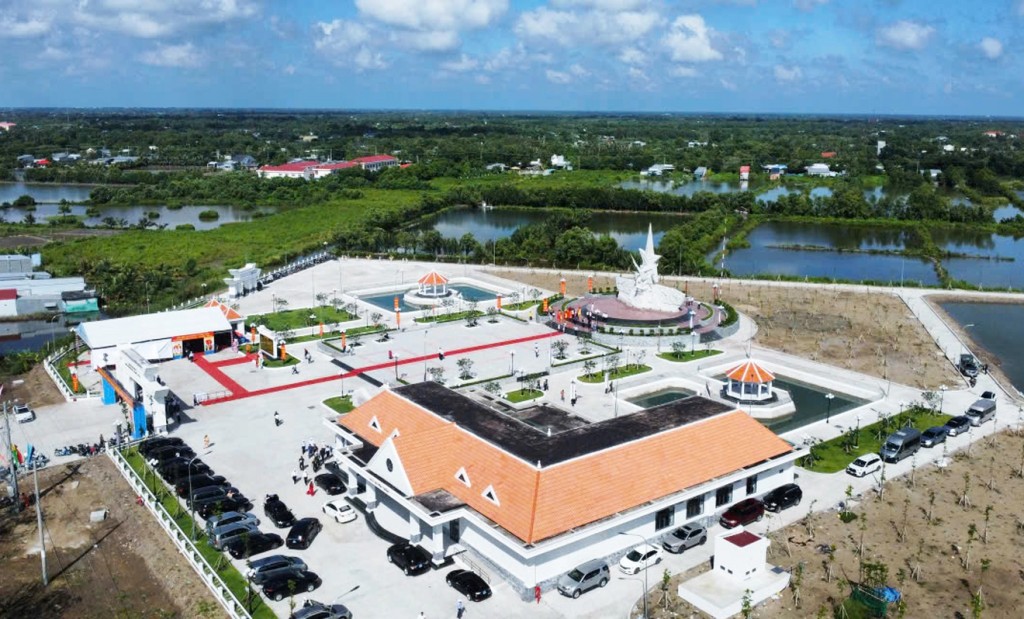 Toàn cảnh khu vực Khu di tích Đầm Dơi - Cái Nước - Chà Là