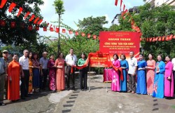 Khánh thành công trình “Dân vận khéo” chào mừng Đại hội Đảng