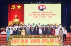 450 đại biểu tham dự Đại hội đại biểu Đảng bộ tỉnh Cà Mau